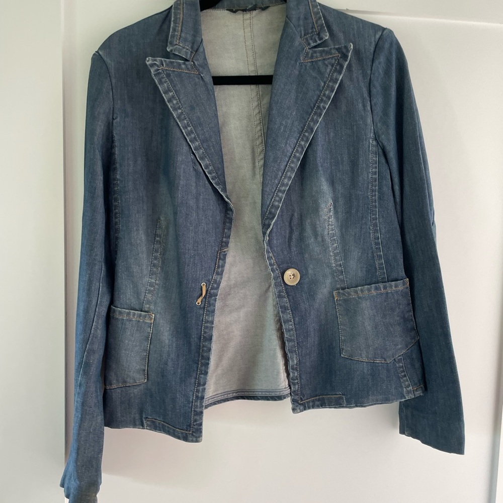 H&M Blue Jean Jacket for Women